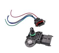 QEOQWQB MAP Sensor With Plug Turbo Boost Air Pressure 0281002456 370kpa For F//i//a//t M//e//r//c//e//d//e//s B//i//f//u//e//l 0261230373(Sensor and Plug)