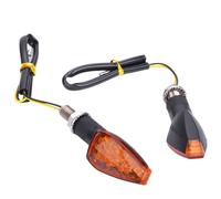 QEOQWQB Motorcycle Turn Signal Lights Triangle LED Sequential