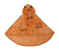 QEOTOH Wearable Oversized Blanket Capybara Style Hoodie For Adults Super Soft Blanket Cloak Hooded Fleece Spring Blanket Animal Hot