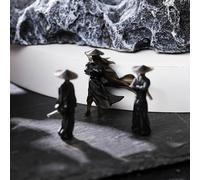 QEOTOH Youxia (Knight-Errant) - For Car, Youxia Ornaments Car Dashboard Accessory, Mini Youxia Sculpture Office Home Decor, Unique Martial Arts Warrior Swordsman Decoration Gifts (Black (3pcs))