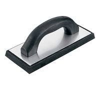 QEP 4 in. x 9.5 in. Molded Rubber Grout Float with Non-Stick Gum Rubber, Black