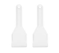 QEQSHQO Pack of 2 Fridge Ice Scrapers for Family, Freezer, Defroster Snow Blockage, Plastic Material, Scrapers