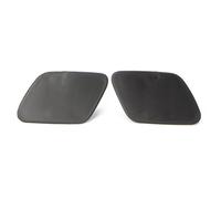 QERMULA Car Front Left Right Headlight Washer Jet Spray Nozzle Cap Cover For BMW X5 E70 Washer Jet Spray Nozzle Cap Black