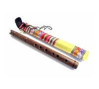 Qero Paqo's Handmade Andean Qero Quena Flute in Jacaranda Wood 15"