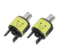 Qertyooy 2PCS Replacement Nose Hair Trimmer Head Compatible with QP2630 QP2523 QP6530, Precision Nose Hair Removal Tool for Men