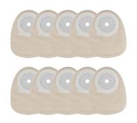 Qerutk 10pcs Disposable Colostomy Bags, Colostomy Care Pack, Disposable Ostomy Bag Set for Stoma Care, Cut-to-Fit (Closing Type)