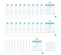 Qerutk 30 Pcs Sterile Gauze Pads, 5x5cm Gauze Dressings for Wounds, Sterilese Gauzese Swabs, Medical Gauzese Pad, Non Woven Cotton Gauzes Swabs, for Home Outdoor First Aid Kits