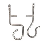 Qerwsdty 1 Pair of Parking Brake Cable Bracket for 3/4 Sport SPU500040 SPU500050 5H222N726AA