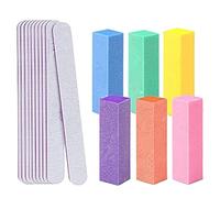 Qerwsdty 16Pcs Nail Files and Buffers,Professional Manicure Tools Kit for Nail Art Pedicure Manicure Tool