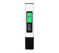Qerwsdty 1Set Tds Meter Digital Water Tester 4 in 1 Quick & Accurate TDS Temperature(°C, °F) & EC Meter Water Quality Tester White&Black