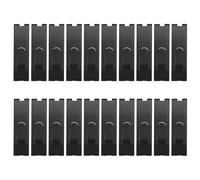 Qerwsdty 20Pcs Grid Hooks for Wall, Grid Wall Picture Hooks Gridwall Hooks Hangers Display Panels Slat Wall NotchGrid Hook