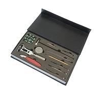 Qerwsdty 29Pcs Box Watch Repair Tool Kits Battery Changing Strap Resizing Watch-Maker Home Watch Strap Removal-