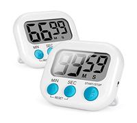 Qerwsdty 2Pcs Kitchen Timer Magnetic Digital Loud Alarm Kitchen for Upgrade Classroom Timer for Kids