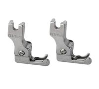 Qerwsdty 2Pcs Narrow Guide Presser Foot Industrial Lockstitch Sewing Machine Feet Zipper Universal Presser Feet,CL1/16NS(0.2)
