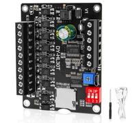 Qerwsdty 30W Digital Voice Recorder Module with Playback - High-Fidelity Sound Control, Supports TF Card WAV DC 12V 24V MP3