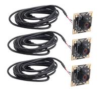 Qerwsdty 3PCS Camera Module 100 Degree OV9732 2M Cable 1280x720 30fps,Compatible for Autodarts.Io,USB Drive Free