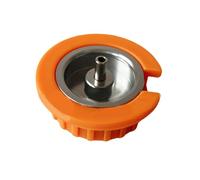 Qerwsdty Camping Gas Tank Adapter Cassette Interface Threaded Gas Tank Adapter Cassette Adapter Thread to Bayonet Converter