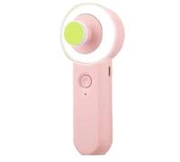 Qerwsdty Gentle Baby Nail Grinder with Soft Light, Rechargeable Electric Nail Clipper for Newborns, Anti-Clamp Safety Scissors A