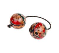 Qerwsdty Hand Drawn Maracas Musical Instruments Rhythmic Balls Shaker Rhythm Balls Hand Shaker Balls