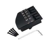 Qerwsdty Headless Electric Guitar String Lock Headless Guitar String Lock 6 String Electric Guitar Bridge Locking Nut