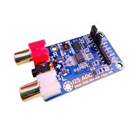 Qerwsdty I2S ADC Audio I2S Acquisition Card Module Master/Slave Mode 24Bit 192K 96K 48K Multi-Functional Development Board