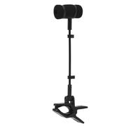 Qerwsdty Instrument Condenser Microphone Clip for Flute Clarinet Piccolo Oboe Universal Stand Brackets Mic Rack Mount