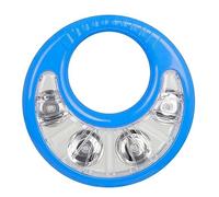 Qerwsdty Orff Percussion Instrument Hand Ring Bell Ring KTV Hand Ring Bell Music Toy Tambourine Ring