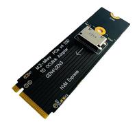 Qerwsdty PCB M.2 NVME to U.2 Oculink SFF-8612 Adapter PCI-E NGFF Multi-Function Adapter GEN4