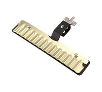 Qerwsdty Percussion Crasher for Percussion Rigs and Drum Set Cutting Sound Mount on Percussion Rod Percussion Accessory