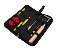 Qerwsdty Piano Tuning Kit, Piano Tuning Tools with Carry Case, Piano Tuning Hammer and Mute Set, Piano Tuning Wrench