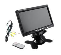 Qerwsdty TFT LCD Color HD Reversing Image Display Black ABS for Car Truck CCTV Desktop Digital Display