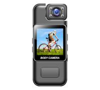 Qerwsdty Wifi Mini Camera 4K HD Digital Video Recorder 180° Rotatable Lens Portable Action Camera Recorder 64G