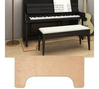 Qesjodfu Piano Rugs, Soundproof Damping Floor Mat, Thick Carpet for Upright Piano, Indoor Music Room Doormat, Sound-Absorbing Mat for Piano, Drum, Guitar Non-Slip Upright Piano Rug 160 x 70 cm