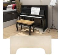 Qesjodfu Upright Piano Carpet Protector, Soundproof Rug for Piano, Non-Slip and Acoustic Pads, Sound Dampening Floor Mat for Studio, Living Room, Sound Absorbing Mat 160 x 70 cm