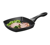 Qesnox Grill Pan Non Stick Induction Griddle Pan 28CM - Non Stick Grill Pan with Heat Resistant Handle - PFOA Free Non Stick Coating - All Stoves Compatible.