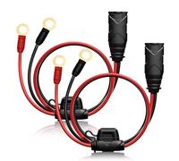 QESSUVNC 2pcs Wiring Harness, Compatible with NOCO GC002 X-Connect M6 Eyelet Connection Terminal Accessories Battery Charger Cable for NOCO Motorcycle Battery Cable