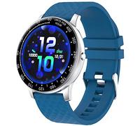 QESTO AVB Smart Watch Men's DIY Dial Full Touch Fitness Tracker Heart Rate Blood Pressure Smart Clock Ladies Smartwatch(E)