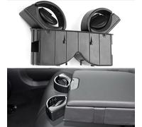 QEUEDAF Black, 1 Pcs Car Rear Seat Armrest Insert Drinks Cup Holder for Mercedes Benz C GLC S GLE GLS Class W205 W253 W222 W167 0998100113