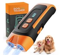 QEWEUUIE 2026 Anti Barking Device for Dogs - 40Ft Long Range -2 Modes Ultrasonic Dog Barking Deterrent Devices with LED Flashlight - Rechargeable Stop Barking Dog Device Indoor Outdoor for Dogs