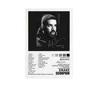 QEWRT Drake Poster Scorpion Album Cover Posters Wall Art Print Decor Canvas Posters for Room Aesthetic Unframe:12x18inch(30x45cm)