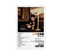 QEWRT Drake Poster Take Care Album Cover Posters Wall Art Print Decor Canvas Posters for Room Aesthetic Unframe:16x24inch(40x60cm)