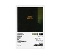 QEWRT Drake Posters Dark Lane Demo Tapes Album Cover Posters Wall Art Print Decor Canvas Posters for Room Aesthetic Unframe:12x18inch(30x45cm)