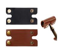 QEXUJOW Razor for Men, Two Strong and Durable Leather Razor Sleeves, Safe for Transport and Perfect for Carrying Your Razor on the Go