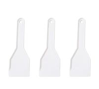 QEXUJOW Refrigerator Ice Scrapers 3pcs Refrigerator Accessories Scrapers Hard Plastic Shovel Fridge Scraper (White)