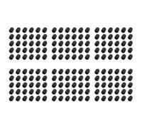 Qezodsx 180 Pack Foam Microphone Windscreen,Mini Size Lapel Headset Mic Foam Covers for Headset Microphone