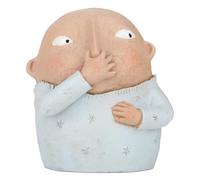 Qezodsx Nosehold Bathroom Sculpture Kitschy Cute Strange Vulgar Resin Toilet Figurine