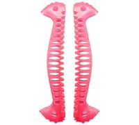 Qfdiwr 1 Pair Adjustable Ice Skate Guards, 35 x 2.5 x 5.8 cm Ice Skate Guards, Figure Skating Guards, Flexible Lightweight Elastic Hockey Stick Guards