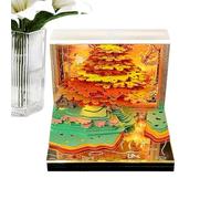 Qfdiwr 2026 3D Diary for Office - 2026 52 Weeks Craft Paper Calendar | Decorative Notepad for Event Planning Home Office School and Celebrations