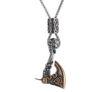 Qfdiwr Axe Necklace, Axe Head Pendant, Creative Jewellery For Teenagers Daily Fans Parties Wedding Birthday Women Travel