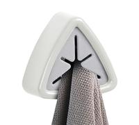 Qfdiwr Bathroom Towel Hooks - Wall Adhesive Organizer, Sponge Holder for Kitchen | Hook for Kitchen, Garage, Balcony, Apartment, Bathroom, Dorm, Entrance